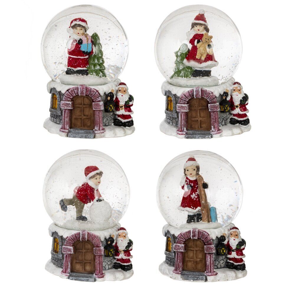 GAEM Фигурка декоративная "Дети" в стекл шаре, L5,5 W5,5 H6 см, 4в.