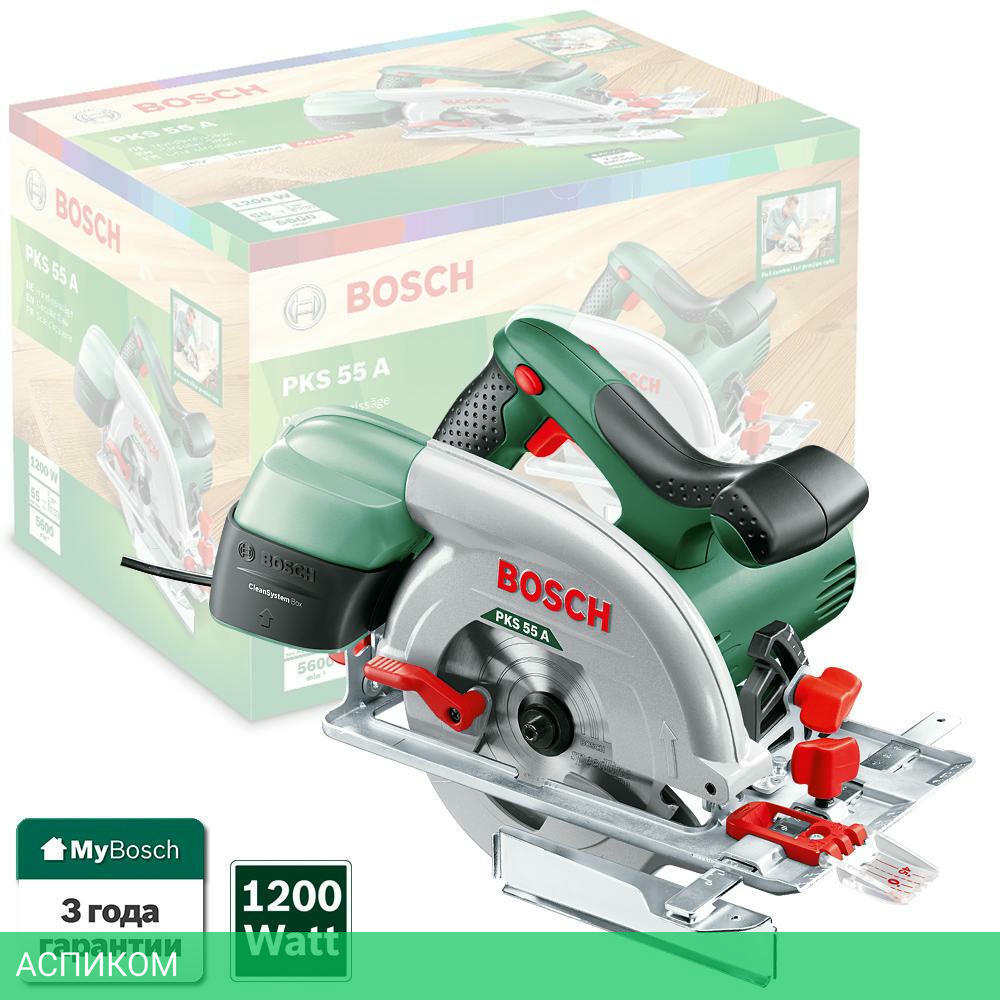 Электропила Bosch PKS 55 A (0.603.501.020)