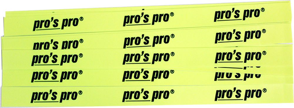 Pro&#39;s Pro Finishing Tape 10P - желтый
