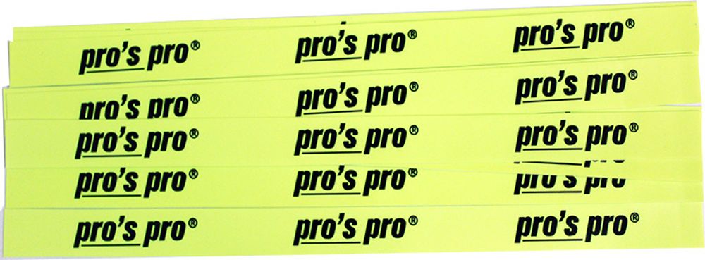 Pro&#39;s Pro Finishing Tape 10P - желтый