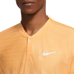 Мужское поло теннисное Nike Court Dri-Fit Advantage Polo - peach cream/peach cream/white
