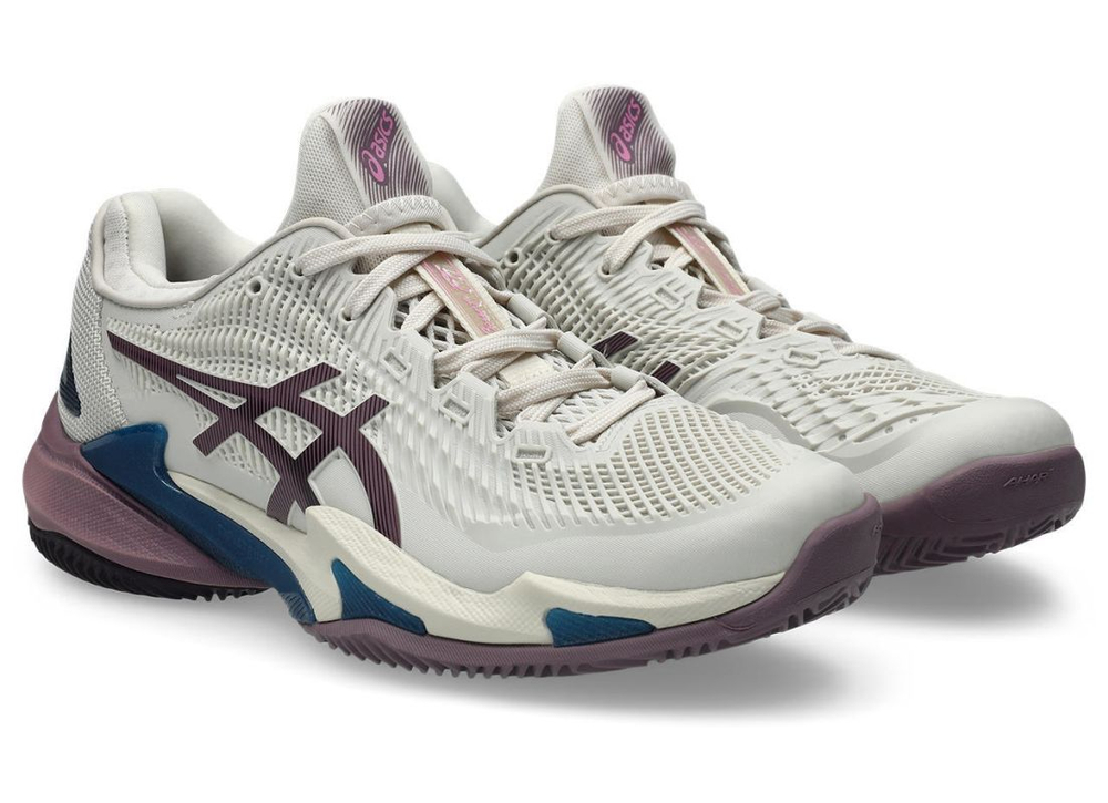 Женские Кроссовки теннисные Asics Court FF 3 Clay - soft oat/dusty mauve