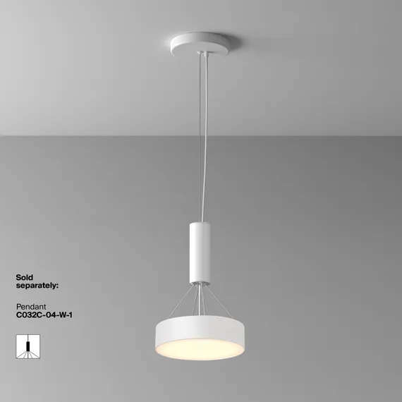 Потолочный светильник Зон / Zon 24 Вт 3000 К 120° Technical c032cl-24w3k-rd-w