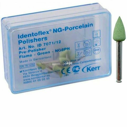 Резинки ID7071/12шт. (зел.пламя), KERR