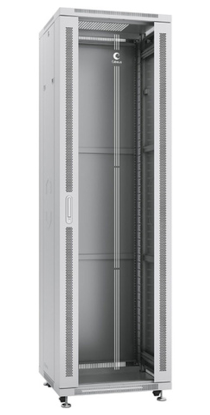 Шкаф напольный 19", 42U Cabeus SH-05C-42U60/100
