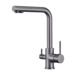 Смеситель для кухни под фильтр RIMERO RM4399BG (Графит)