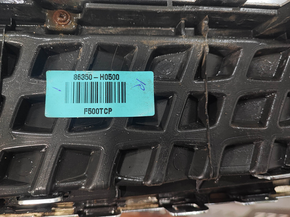 Решетка радиатора Kia Rio 4 X-Line 17-20 Б/У Оригинал 86350H0500