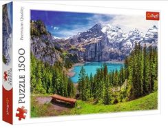 Puzzle - "1500"- Lake Oeschinen, Alps, Switzerland