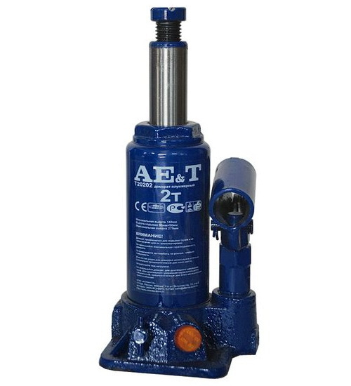 Домкрат бутылочный T20202 AE&T 2т