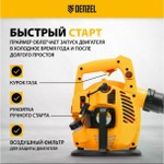 Воздуходувка-пылесос бензиновая Denzel GL-260 57902