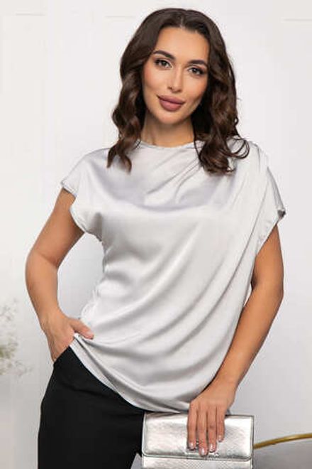 Блуза Маркиза (серая) Б14147-30М LT Collection