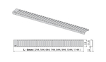 Решетка для водоотводящего желоба Alcaplast LINE-300L