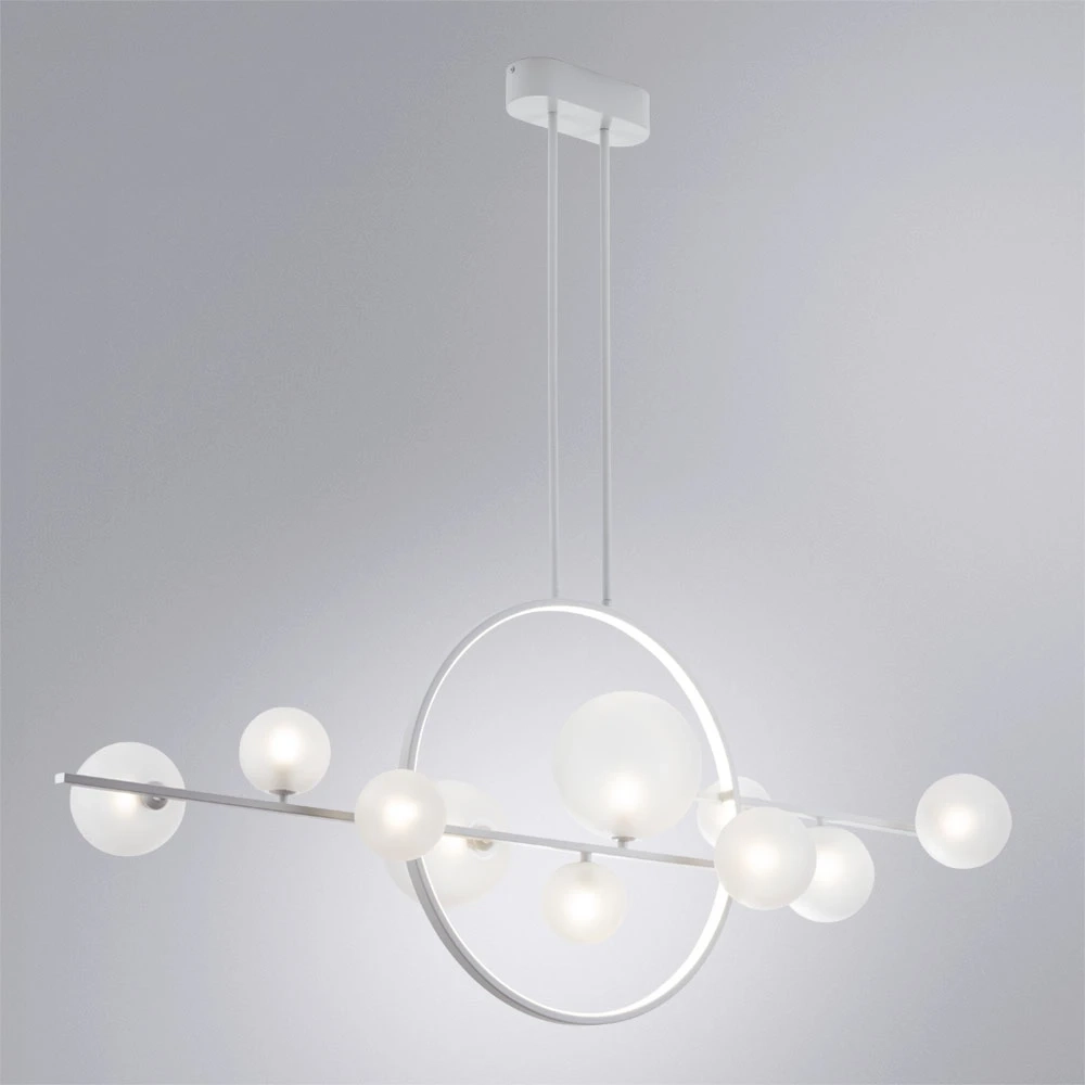 Люстра на штанге Arte Lamp SATURN A7790SP-75WH