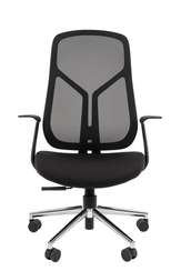 Офисное кресло Chairman CH588 черный пластик, черный