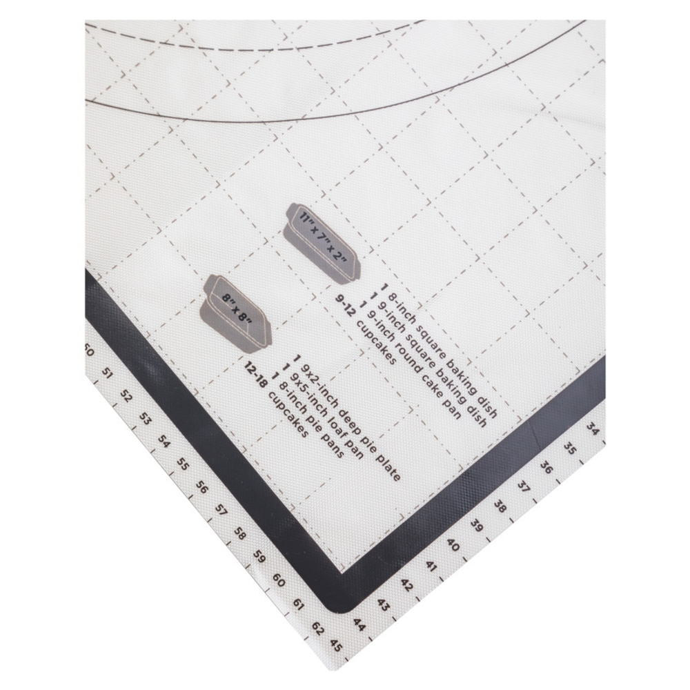 Коврик для выпечки 63.5х47см Tovolo разлинованный серый