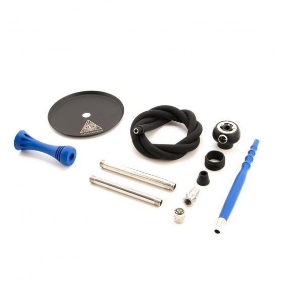 Alpha Hookah - Model X Blue Matte