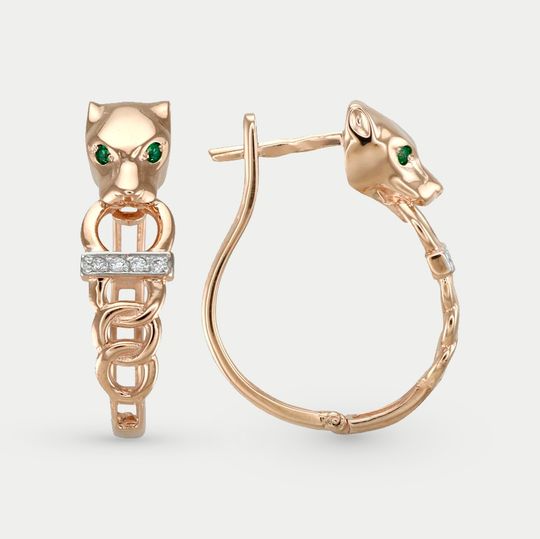 Серьги золотые