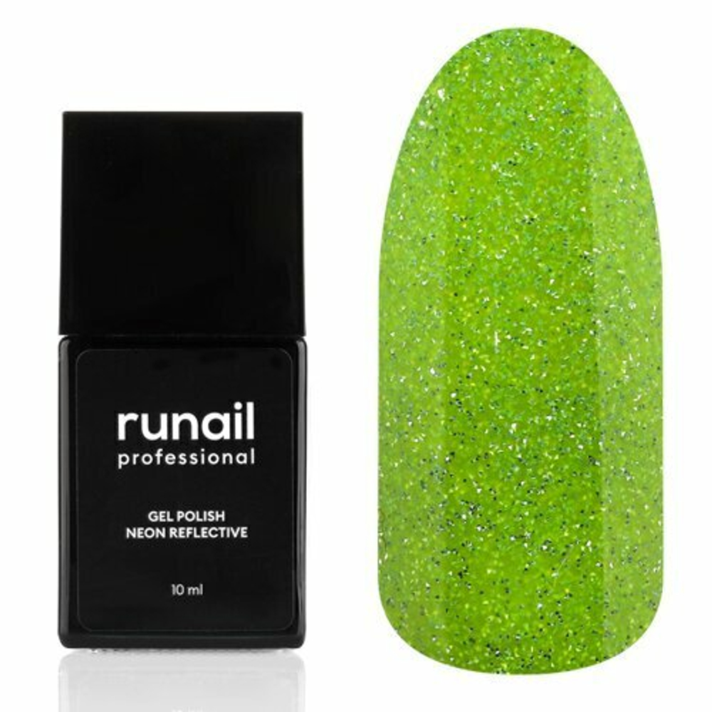 Runail Гель-лак неоновый светоотражающий, 10мл №9054