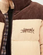 Пуховик Anteater AW24 Downjacket Velvet Combo Beige