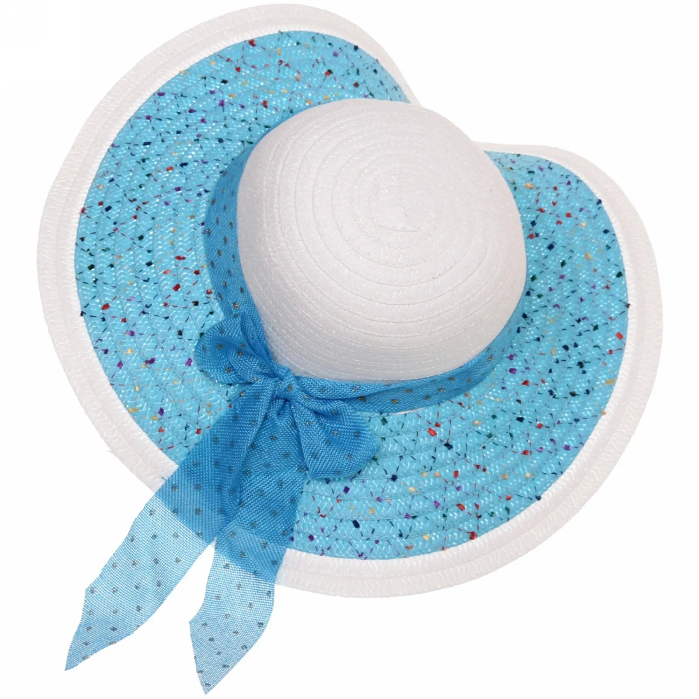 Шляпа женская с широкими полями «TiraMiSu- Адель», микс 5 цветов, р58, ширина полей 13 см