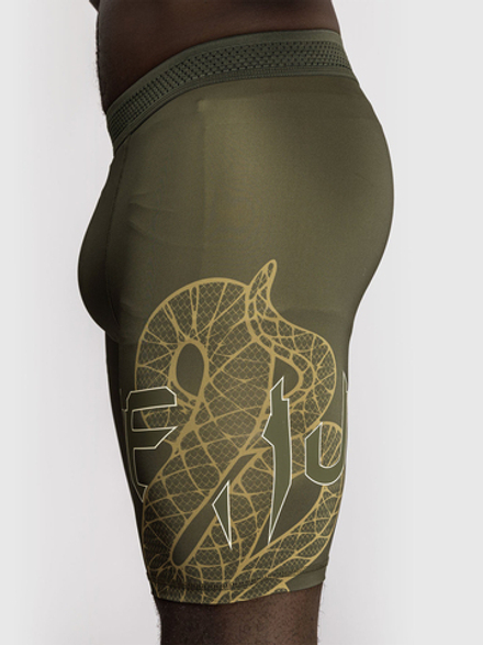 Шорты компрессионные Venum Serpenti Kaki/Bronze/Ivory