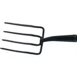 63803 Вилы 4-х рогие, огородные 175х220х1320мм, кованные, деревянный черенок