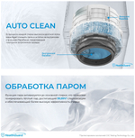 Стиральная машина Midea MF 200W 120 WB\W