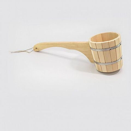 Ковш с гориз. ручкой, липа, 1.2 л М-32