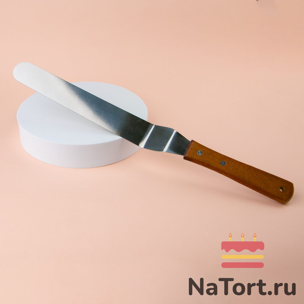 Лопатка кондитерская изогнутая 42 см