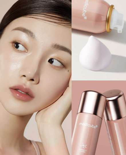 Увлажняющая пузырьковая сыворотка с коллагеном medicube Collagen Glow Bubble Serum