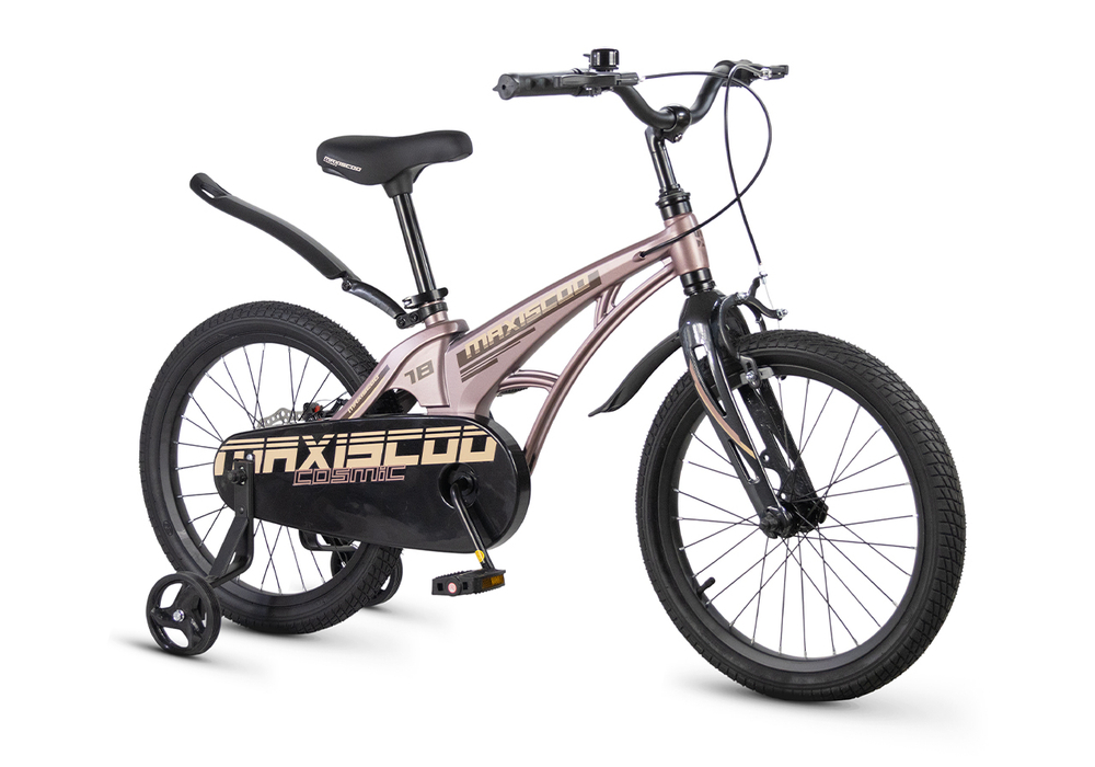 Велосипед 18'' Maxiscoo COSMIC Стандарт Бронзовый Матовый (2026)