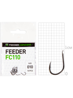 Крючки FC FEEDER серии FC110 размер 010 (5упк.по 10шт.)