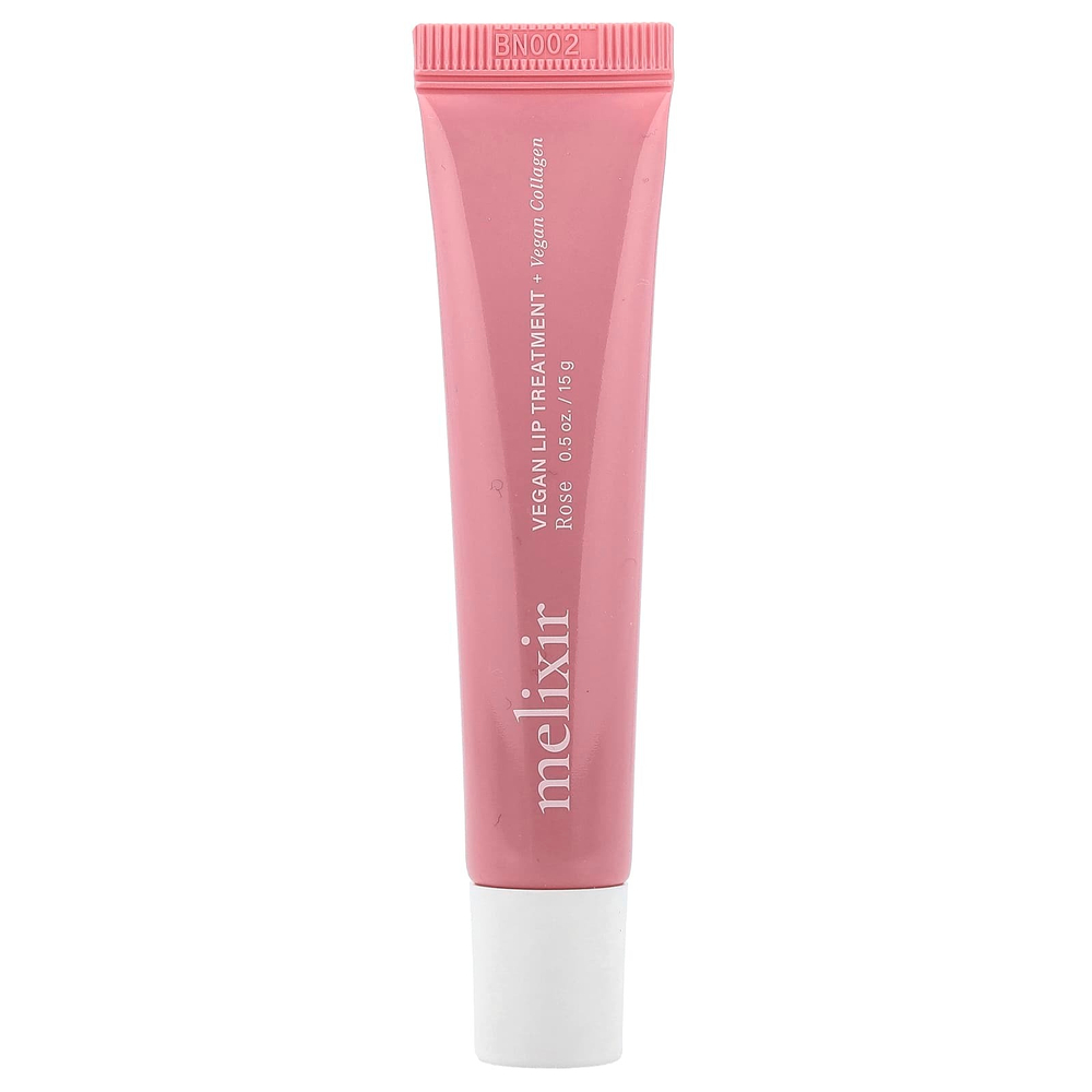 Melixir, веганское средство для губ, веганский коллаген, 2 розы, 15 г (0,5 унции)