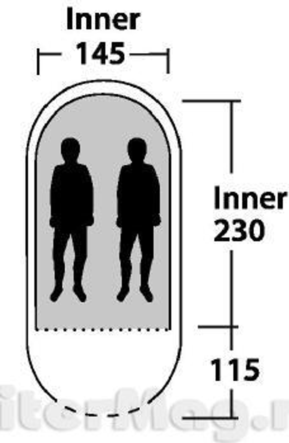 Outwell Fusion 200 Red [290402]