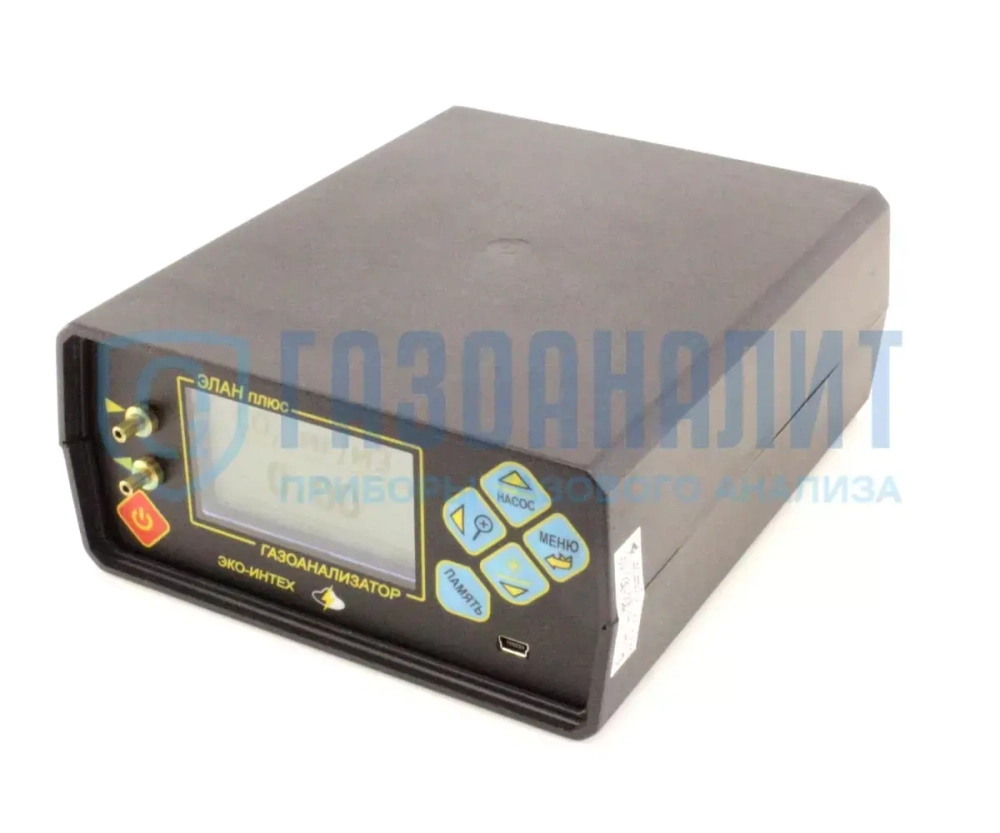 ЭЛАН плюс газоанализатор многокомпонентный для воздуха рабочей и жилой зоны (атмосферы) переносной