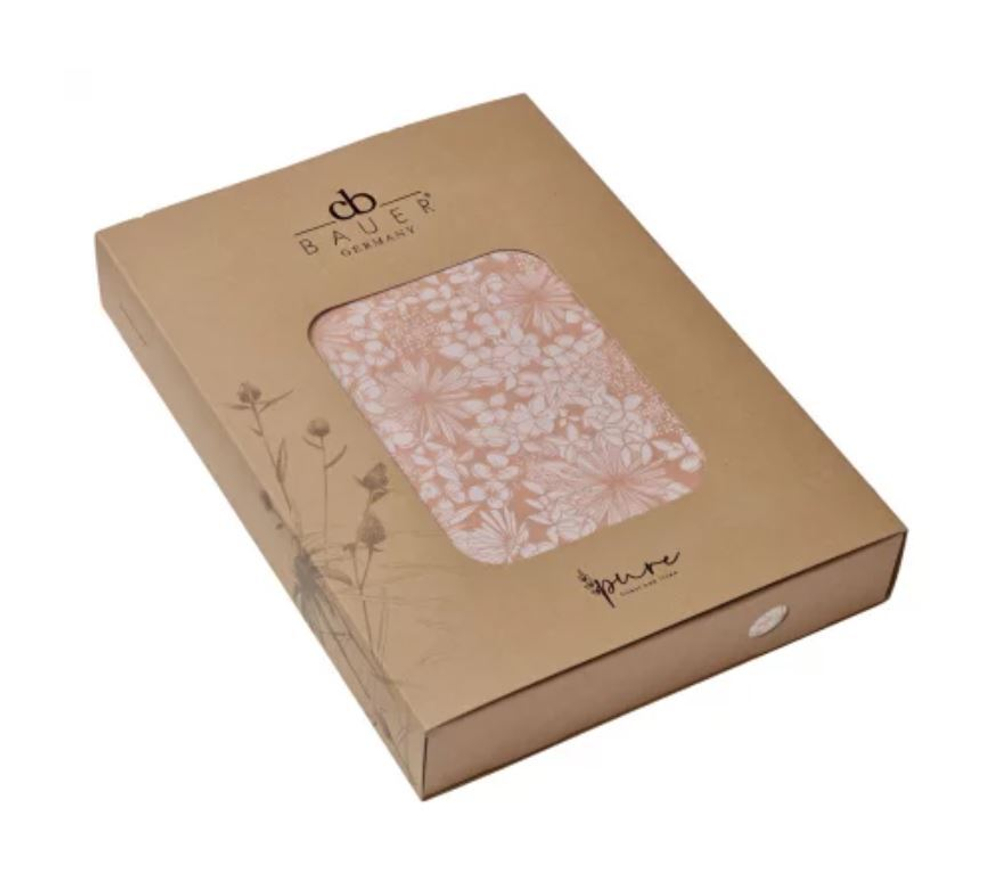 Постельное белье 2 спальное евро Curt Bauer Cosy 9025 honey бежевое