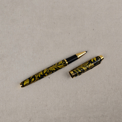 Ручка расписная Паркер "Золотые цветы"