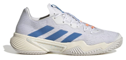 Мужские кроссовки теннисные Adidas Barricade M Parley - cloud white/pulse blue/mint ton