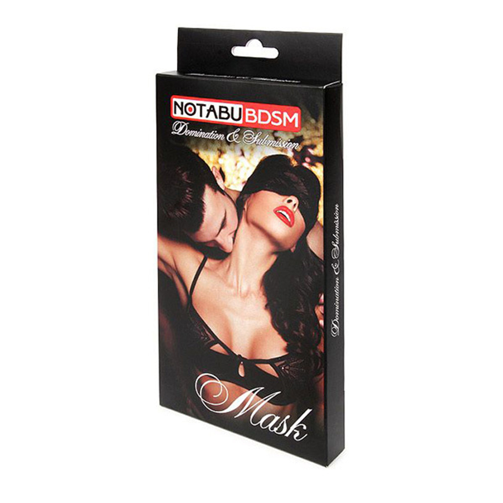 Серая кружевная маска на резиночке Bior Toys Notabu NTB-80506