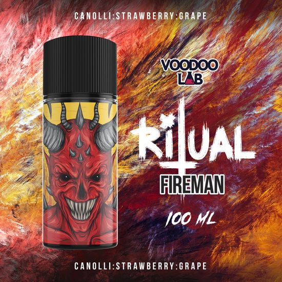 Жидкость Ritual (100 мл, 3 мг) Fireman