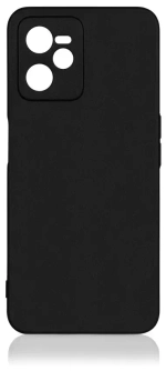 Силиконовый чехол для Realme C35 black DF