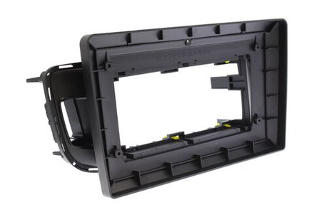 Комплект рамки с разъёмами 10" Audi Q5 2008-17 c джойстиком MMI (поддержка штат. меню) - Car-Smart 9561-10B