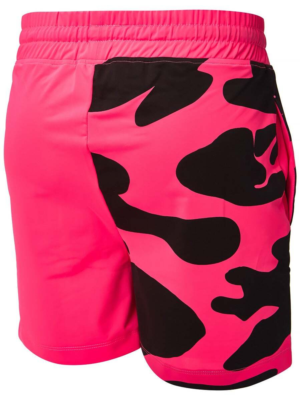 Мужские шорты теннисные Hydrogen Tech Camo Shorts - fluo fuschia