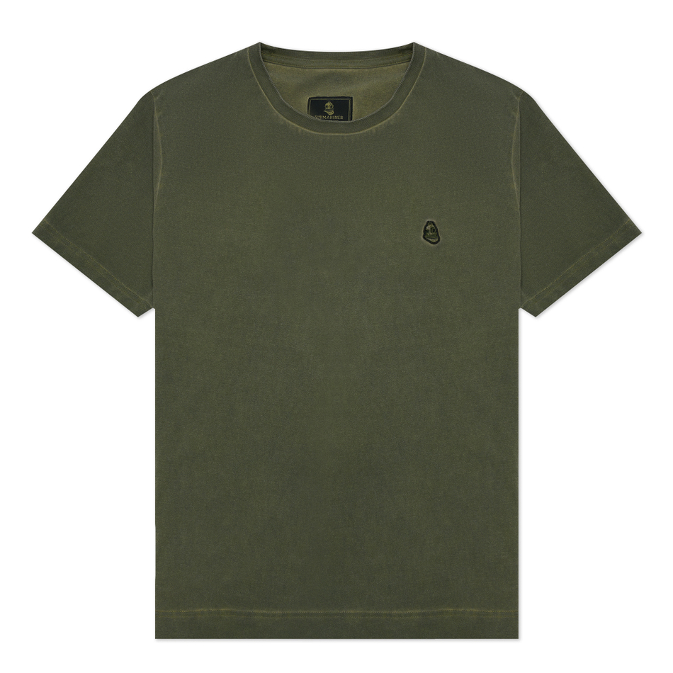 TSHRT Vintage Effect GMD Mititary Khaki