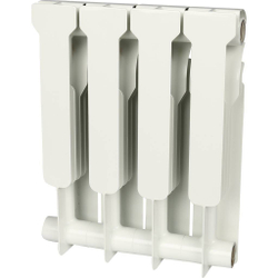 ROMMER Profi BM 350 (BI350-80-80-130)  4 секций радиатор биметаллический (RAL9016)