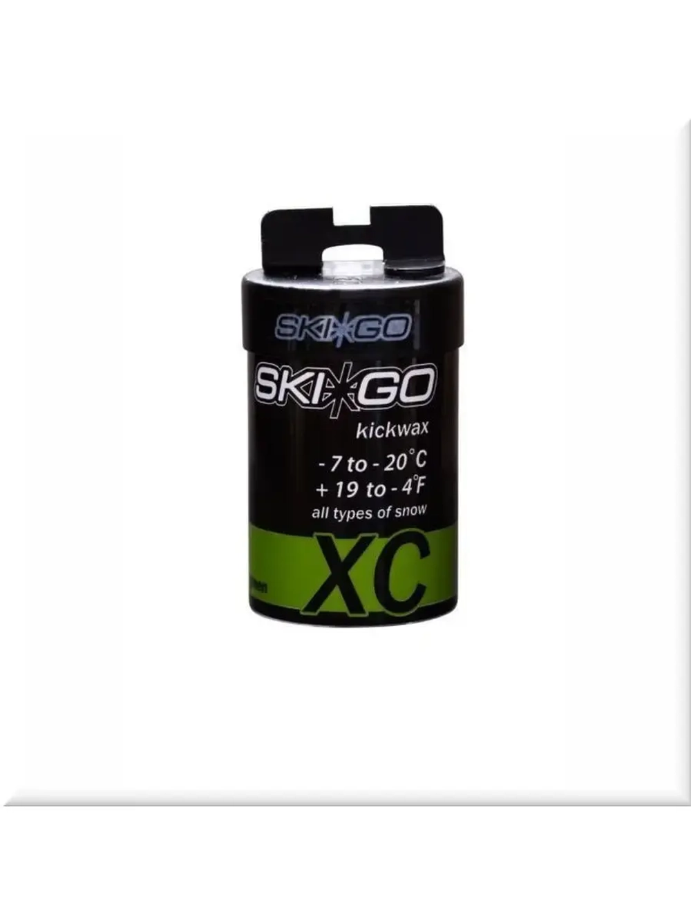 SkiGo Мазь держания XC Kickwax Green  -7° до -20°С