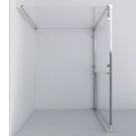 Душевой уголок Vincea Garda VSR-1G8013CLGM 130x80 стекло прозрачное/профиль вороненая сталь