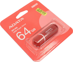 Накопитель ADATA DashDrive UV150 &lt;AUV150-64G-RRD&gt; USB3.0 Flash Drive 64Gb