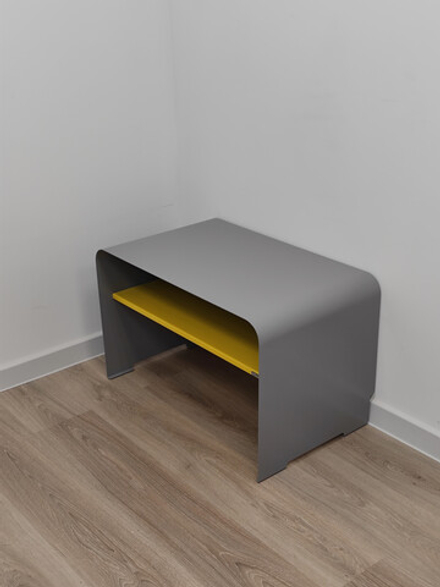 Банкетка гнутая Metal