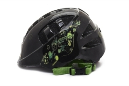 Шлем детский с регулировкой, размер M(52-56см), цвет черный, рисунок - "робокоп"VSH 8 robocop M